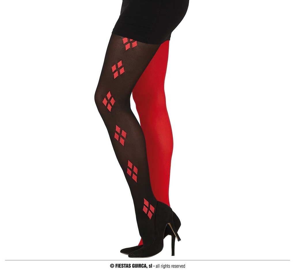RED/BLACK ARLEQUIM COLLANTS FOR ADULTS