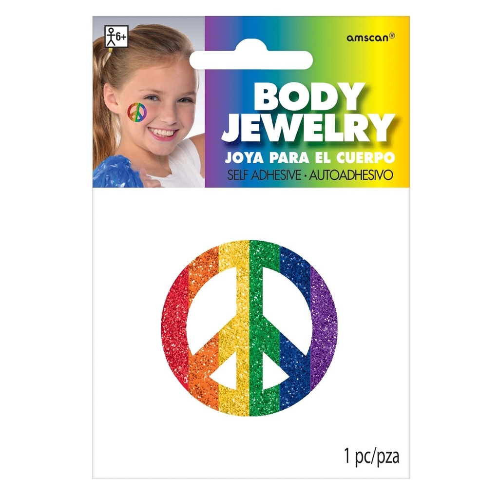 Spirit Glitter Body Jewelry-Rainbow Stickers & Tattoos