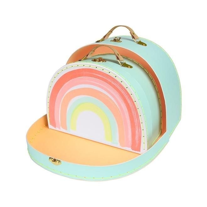 Rainbow Suitcases
