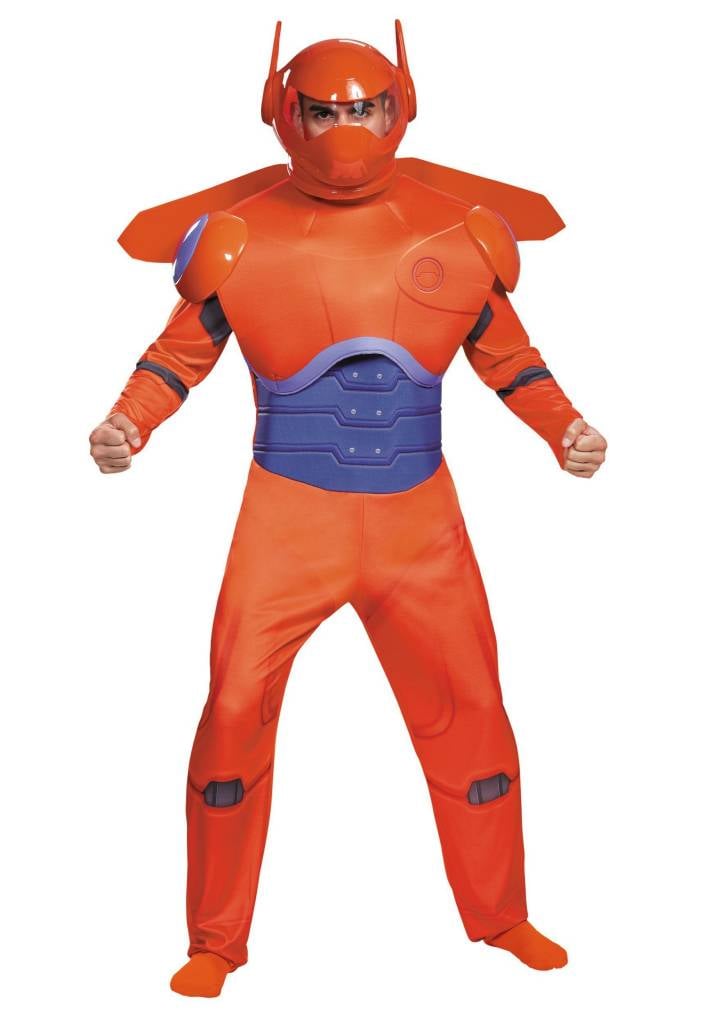 Red Baymax Deluxe Men Costume