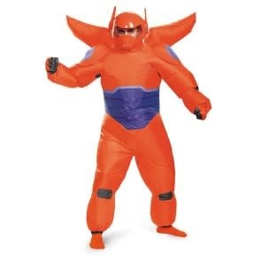 Red Baymax Inflatable Men Costume OS/Adult