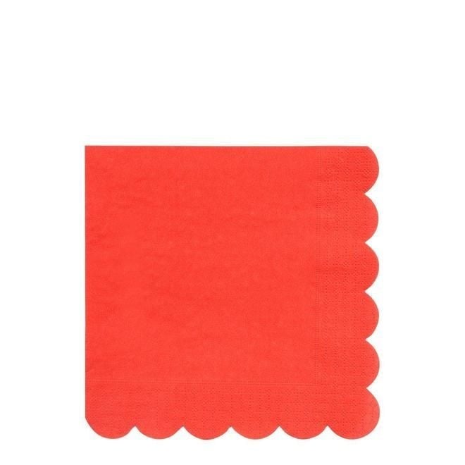 Red Large Napkins