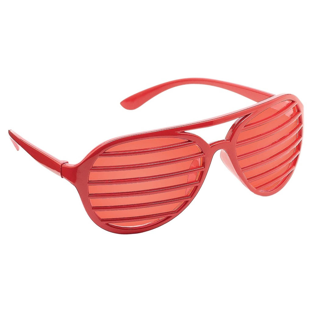 Red Slot Glasses Eyeglasses