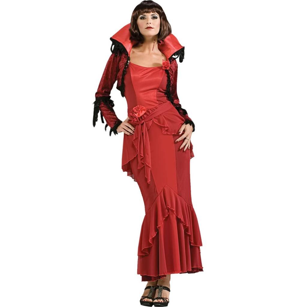 Red Vampiress Std/Adult Scary & Villains