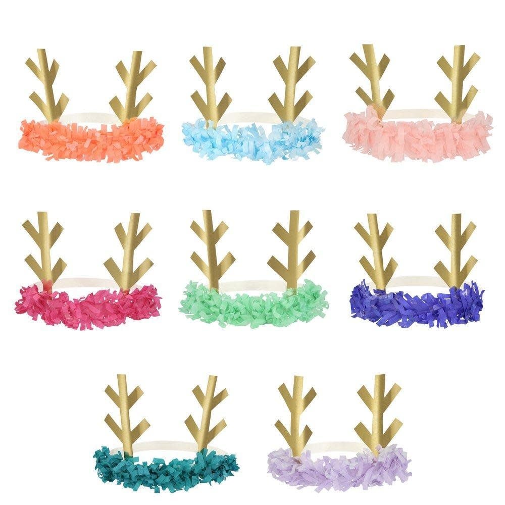 Reindeer Fringe Antler  Headbands