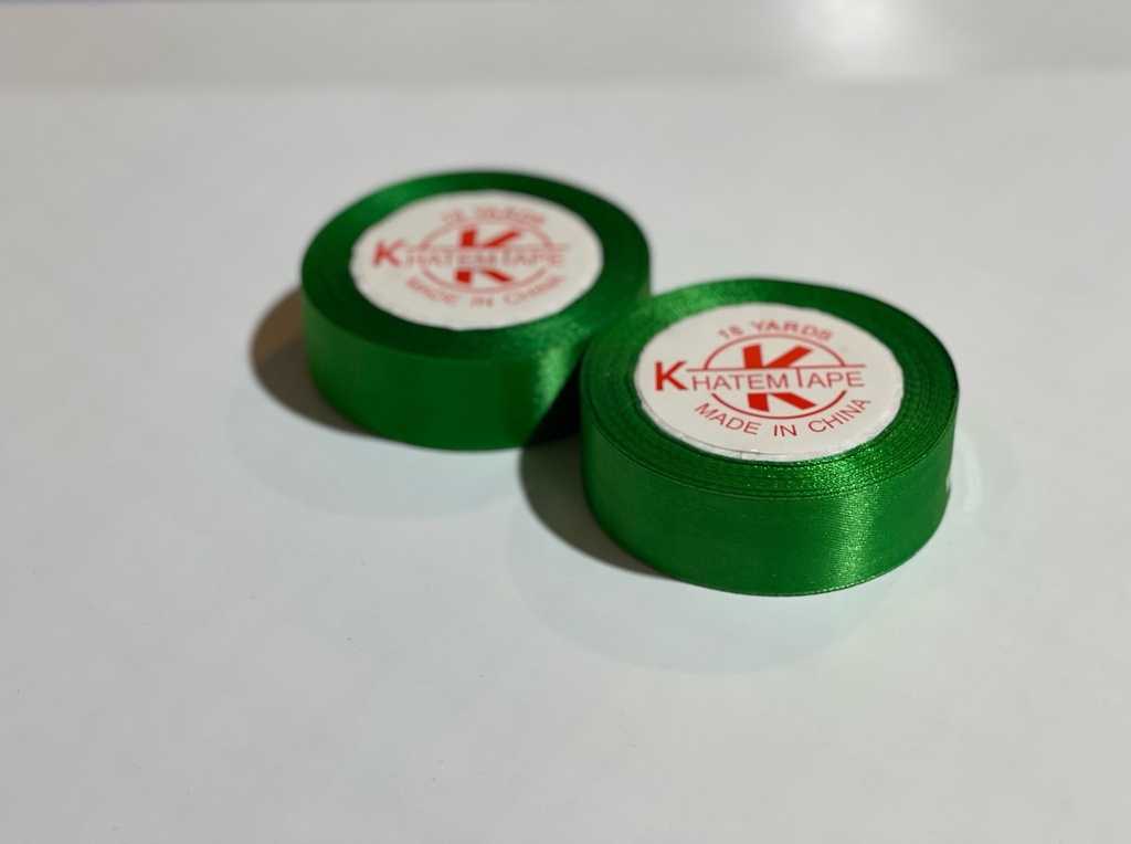 Ribbin 1 Inch 18 Yard-Green