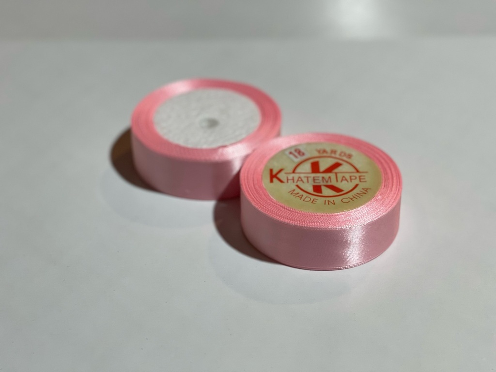 Ribbin 1 Inch 18 Yard-Light Pink