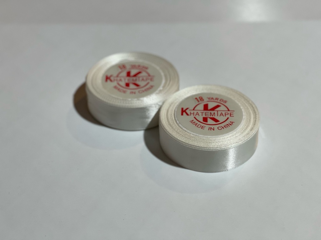 Ribbin 1 Inch 18 Yard-White