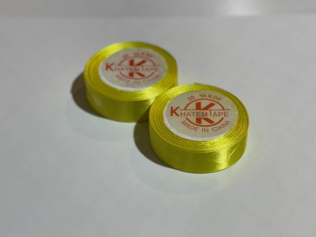 Ribbin 1 Inch 20 Yard-Yellow