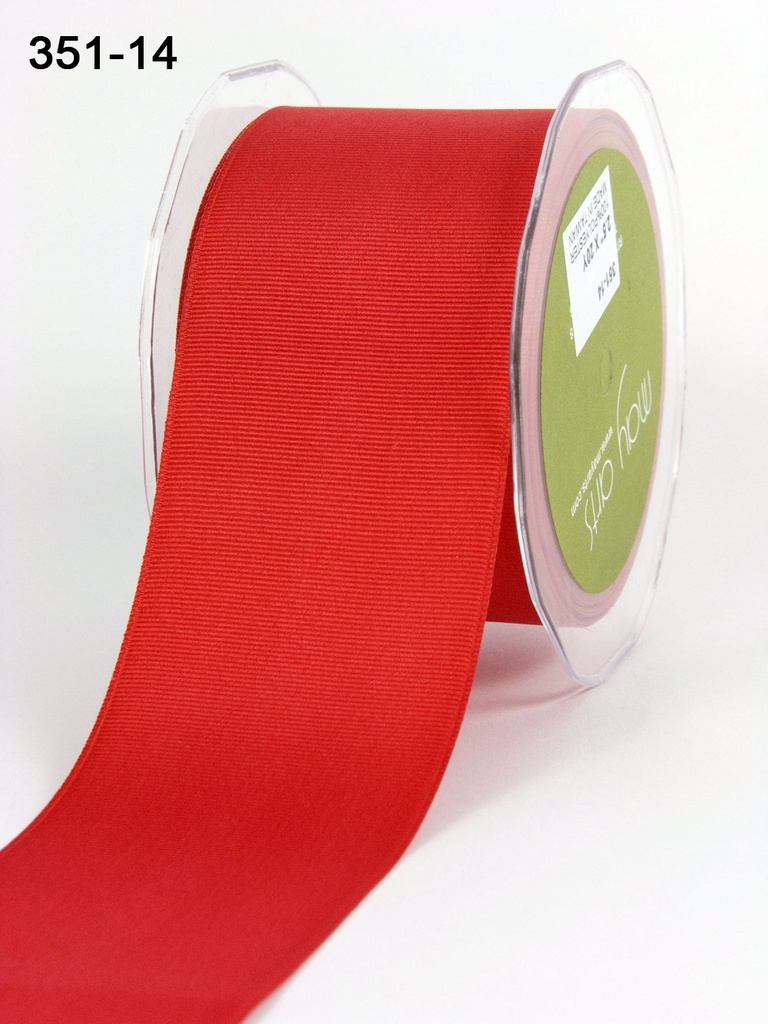 Ribbon - 2.5 InchX 20 YD Grosgrain Red