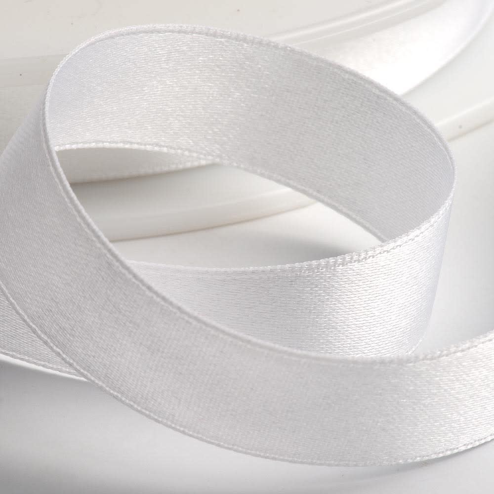 Ribbon - White Wide Satin 2inches