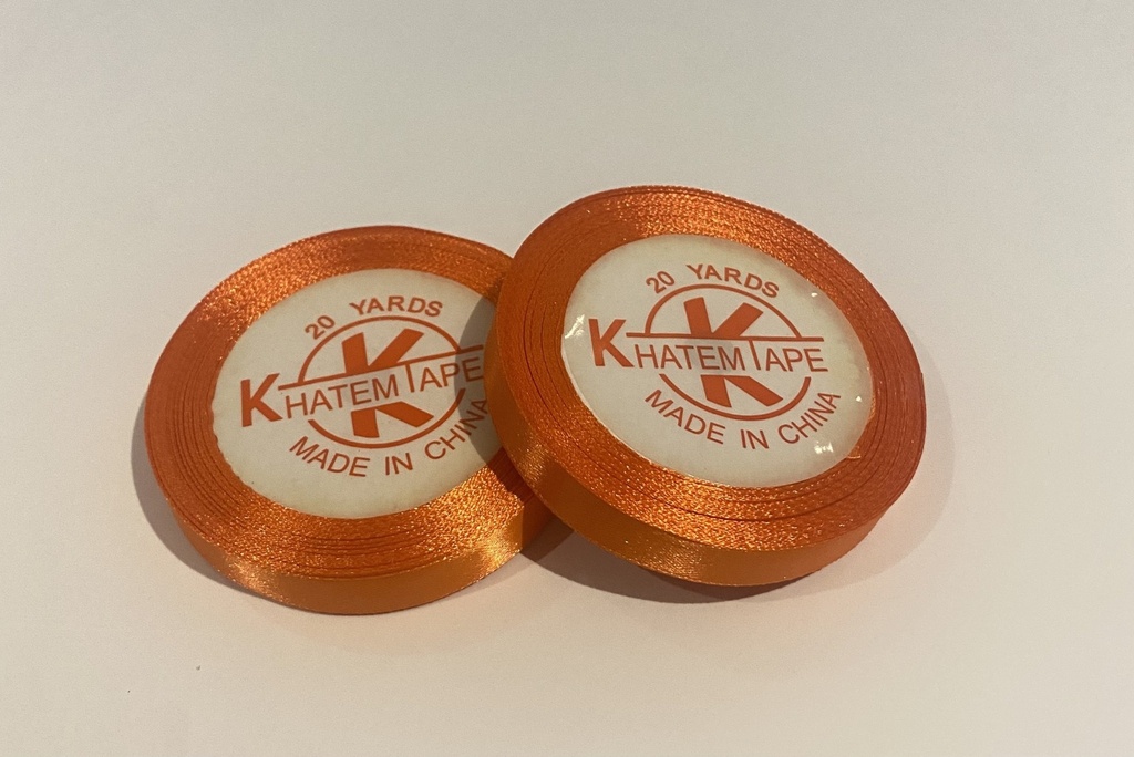 Ribbon 1/2 Inch 20 Yard-Orange