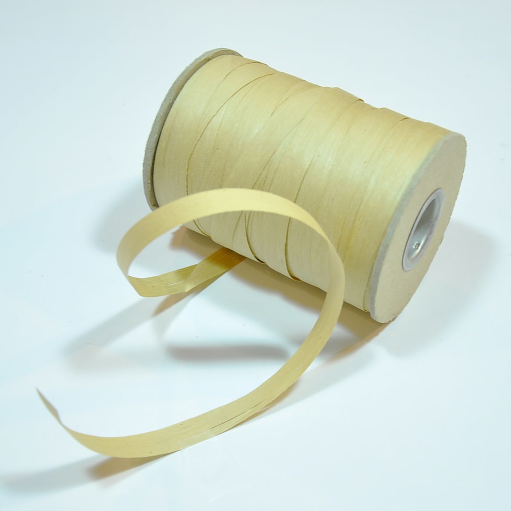 Ribbon Cotton Curling 1/2" X 500 Yd -  Beige
