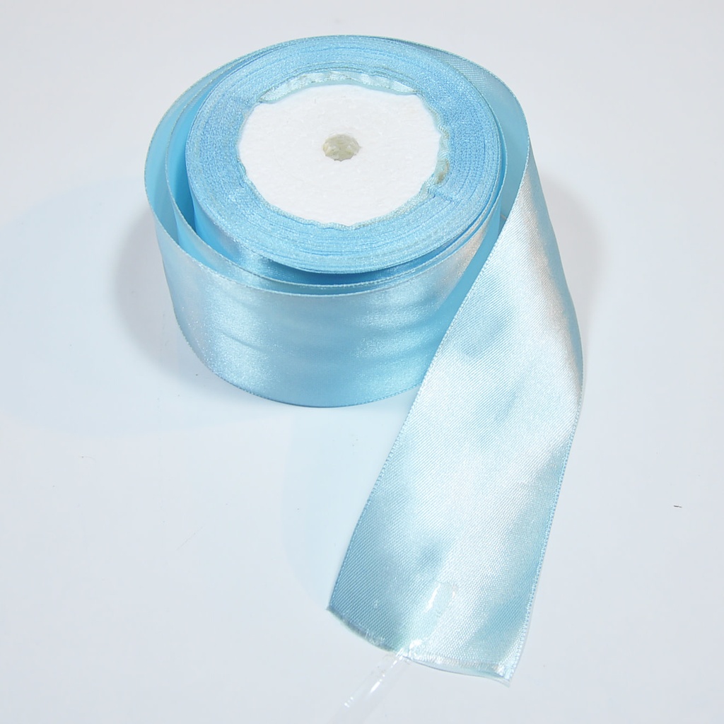 Ribbon Satin 2" X 20 Yd -  Pastel Blue