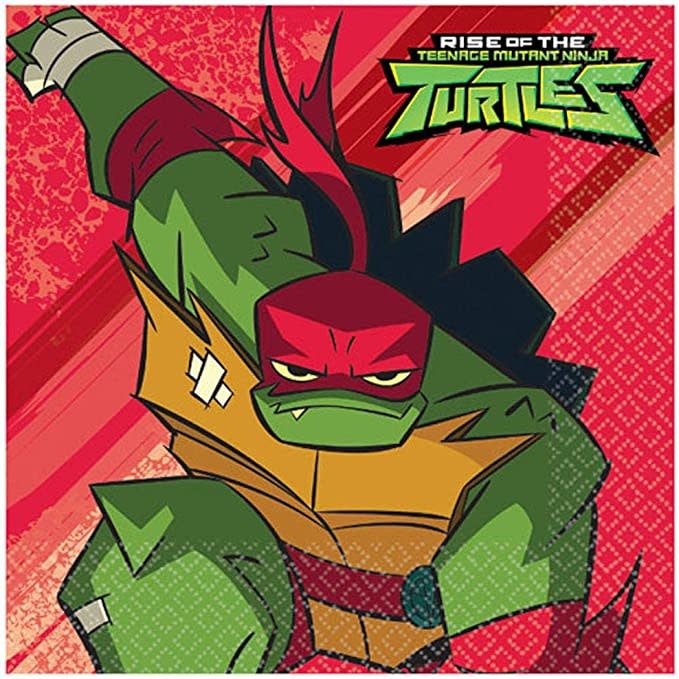 مناديل مائدة بتصميم "نهوض سلاحف النينجا"™