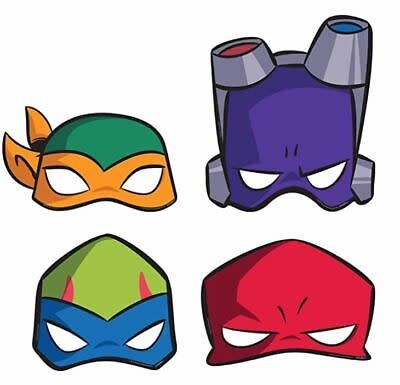 Rise of the TMNT™ Paper  Masks
