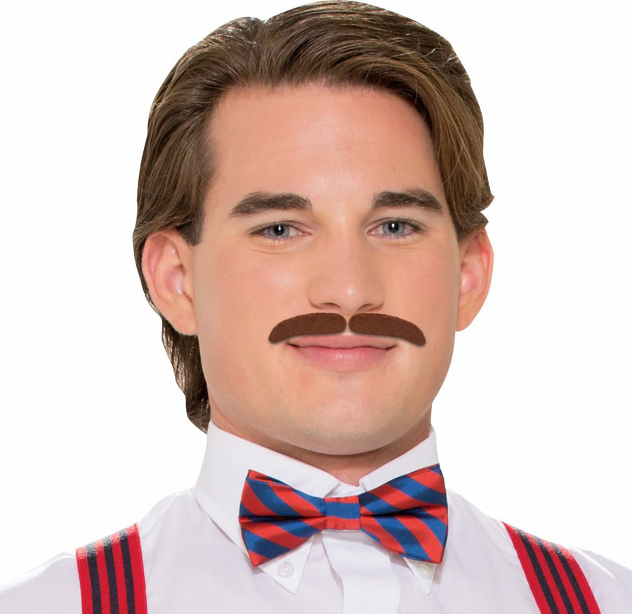 Roarin'20S Brown Moustache