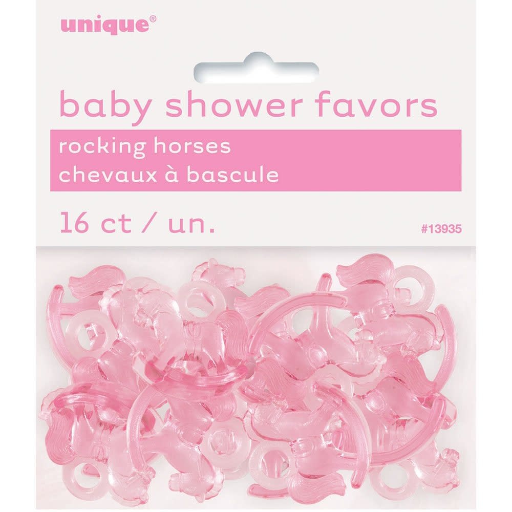 Rocking Horse - Baby Shower Favors Pink