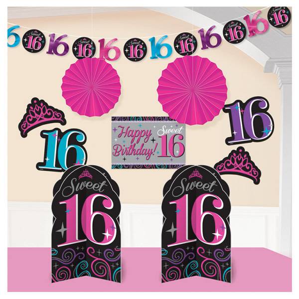 Room Decorating Kit Sweet Sixt Sweet 16