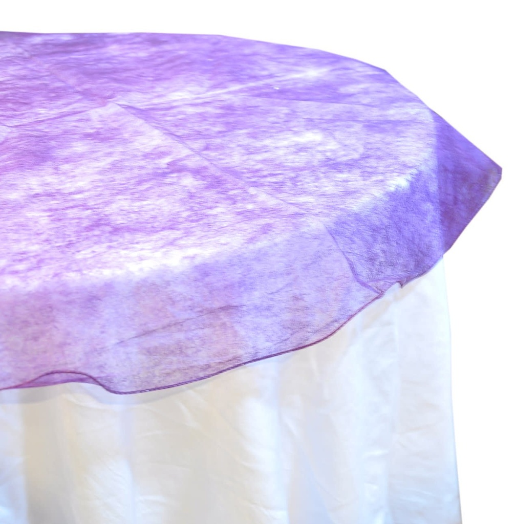 Round Table Cover 90cm-Purple