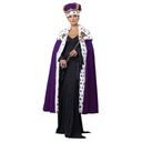 Royal Cape & Crown Set Adult - Purple