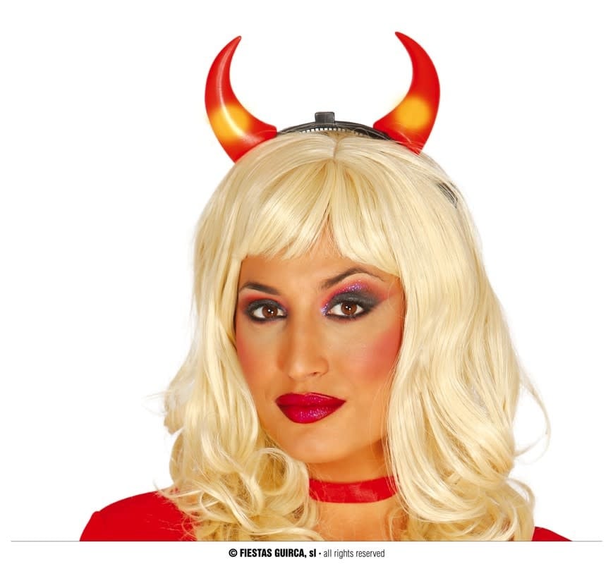 SHE-DEVIL TIARA WITH LIGHT