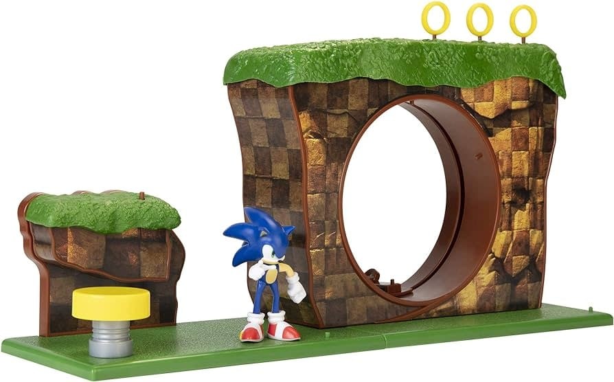 SONIC GREEN HILL ZONE PLAYSET