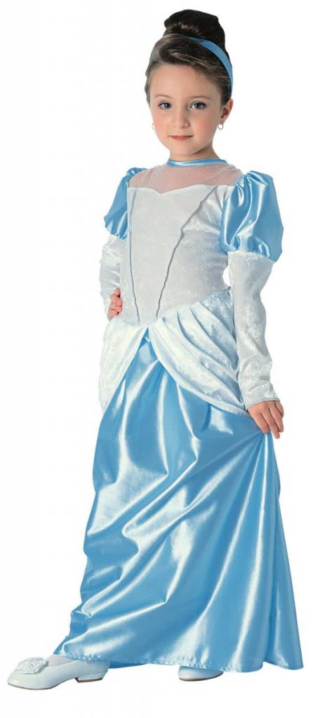 زي الأميرة سندريلا الياقوتي للأطفال