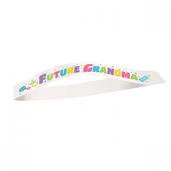 وشاح ساتان الجدة المستقبلية ضمن مجموعة الأوشحة والأزرار