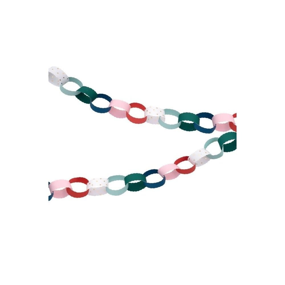Scalloped Christmas Paper Chains
