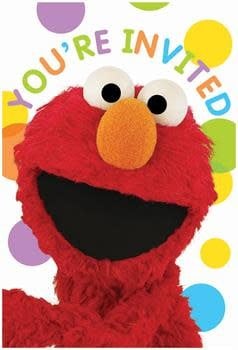 Sesame Street - Invitations