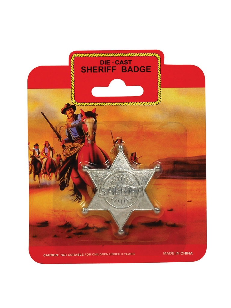 Sheriff Badge Metal