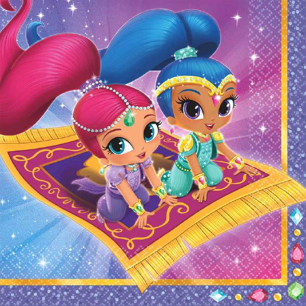 Shimmer And Shine-Lunch Napkins