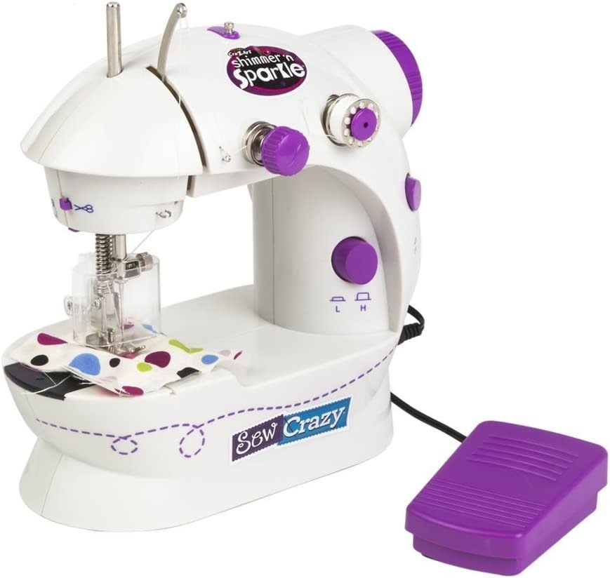 Shimmer N Sparkle Sew Crazy Sewing Machine Arts & Crafts