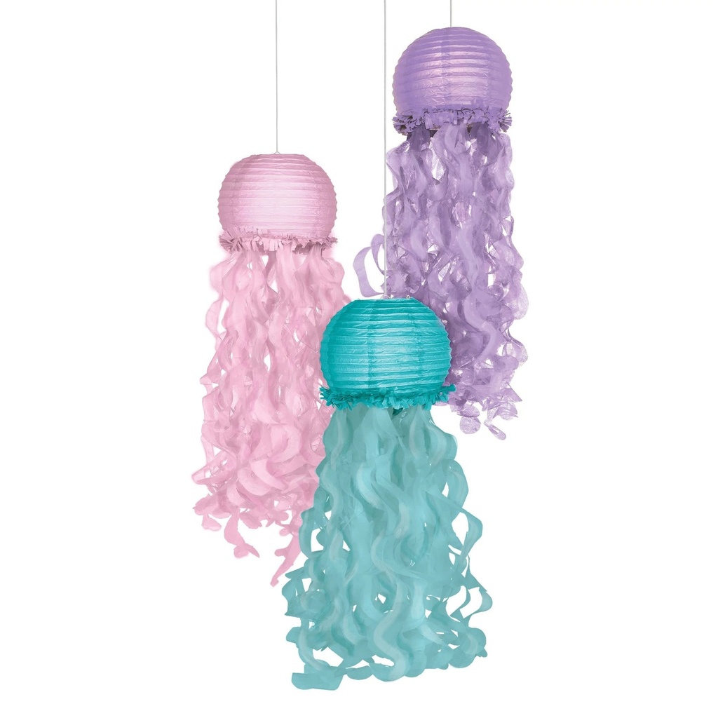 Shimmering Mermaids Jellyfish Lanterns Mermaid