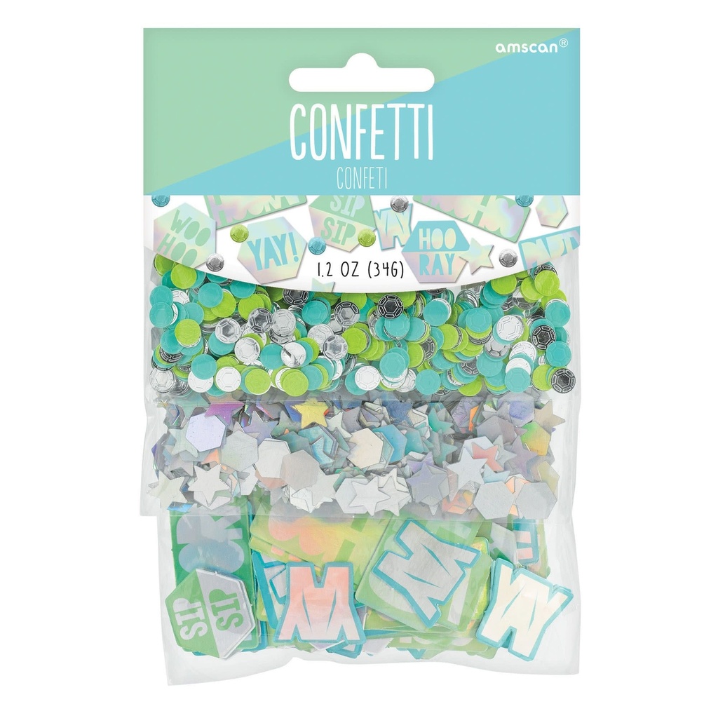 Shimmering Party Confetti Popper Streamer