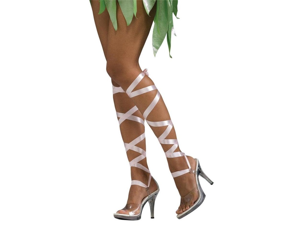 أحذية برباط شفافة مقاس S كبار