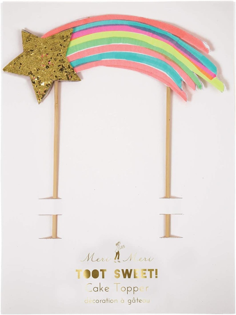 Shooting Star Cake Topper