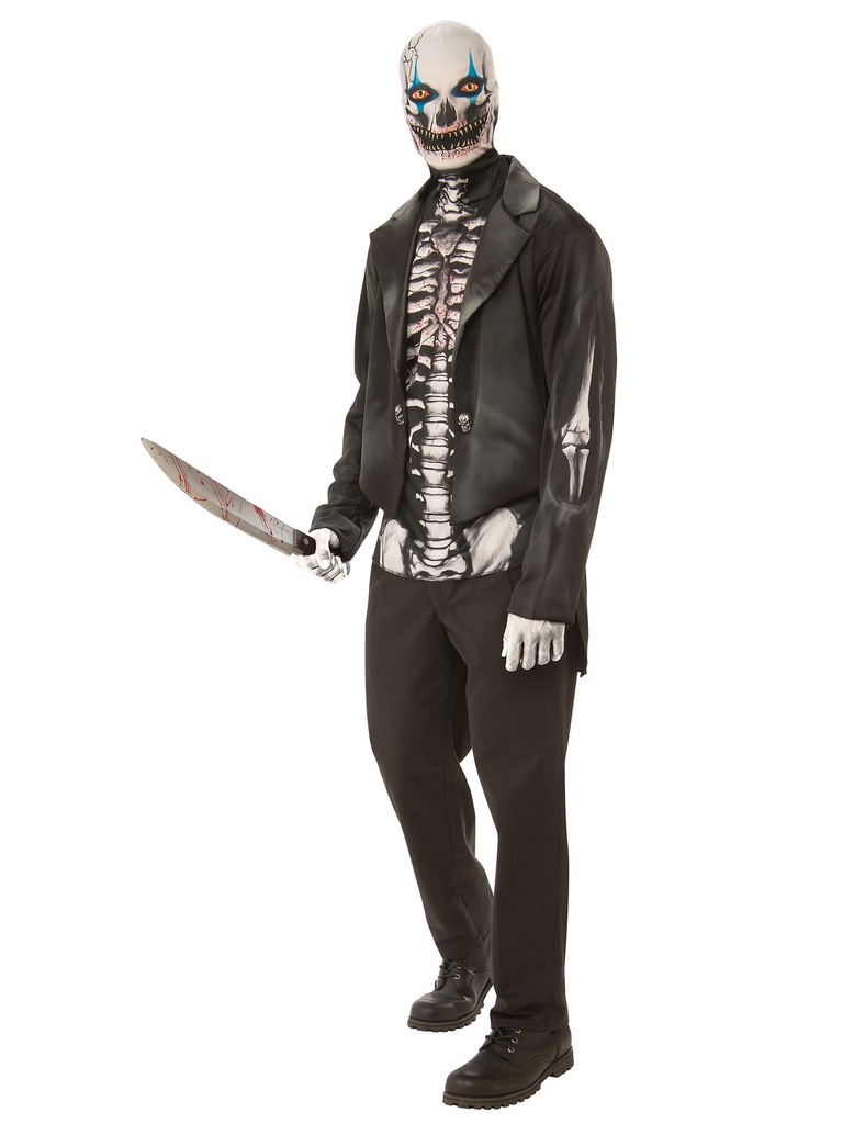 Skeleton Men's Costume Devil , Scary