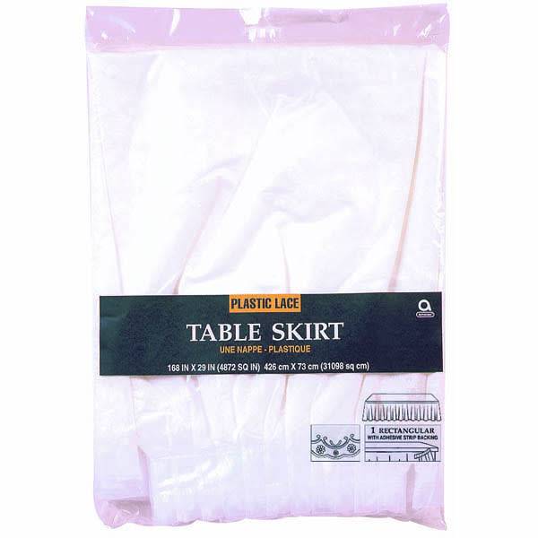 Skirting-White Lace