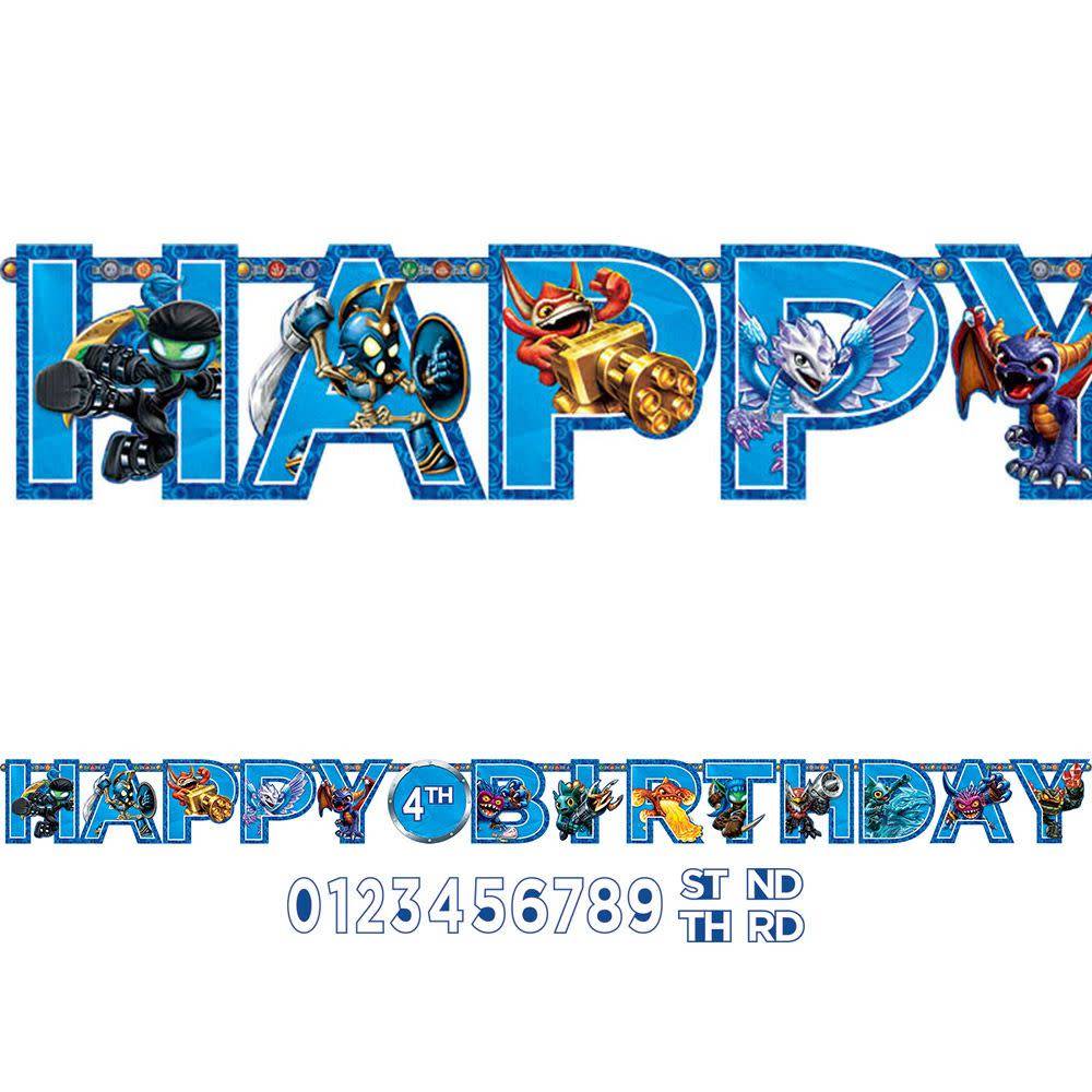 Skylanders - Birthday Banner