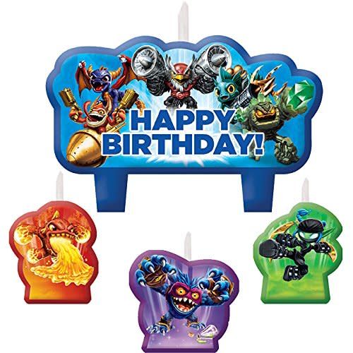 Skylanders - Birthday Candles