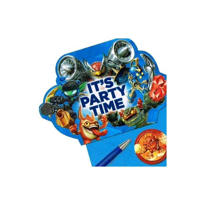 Skylanders - Invitations