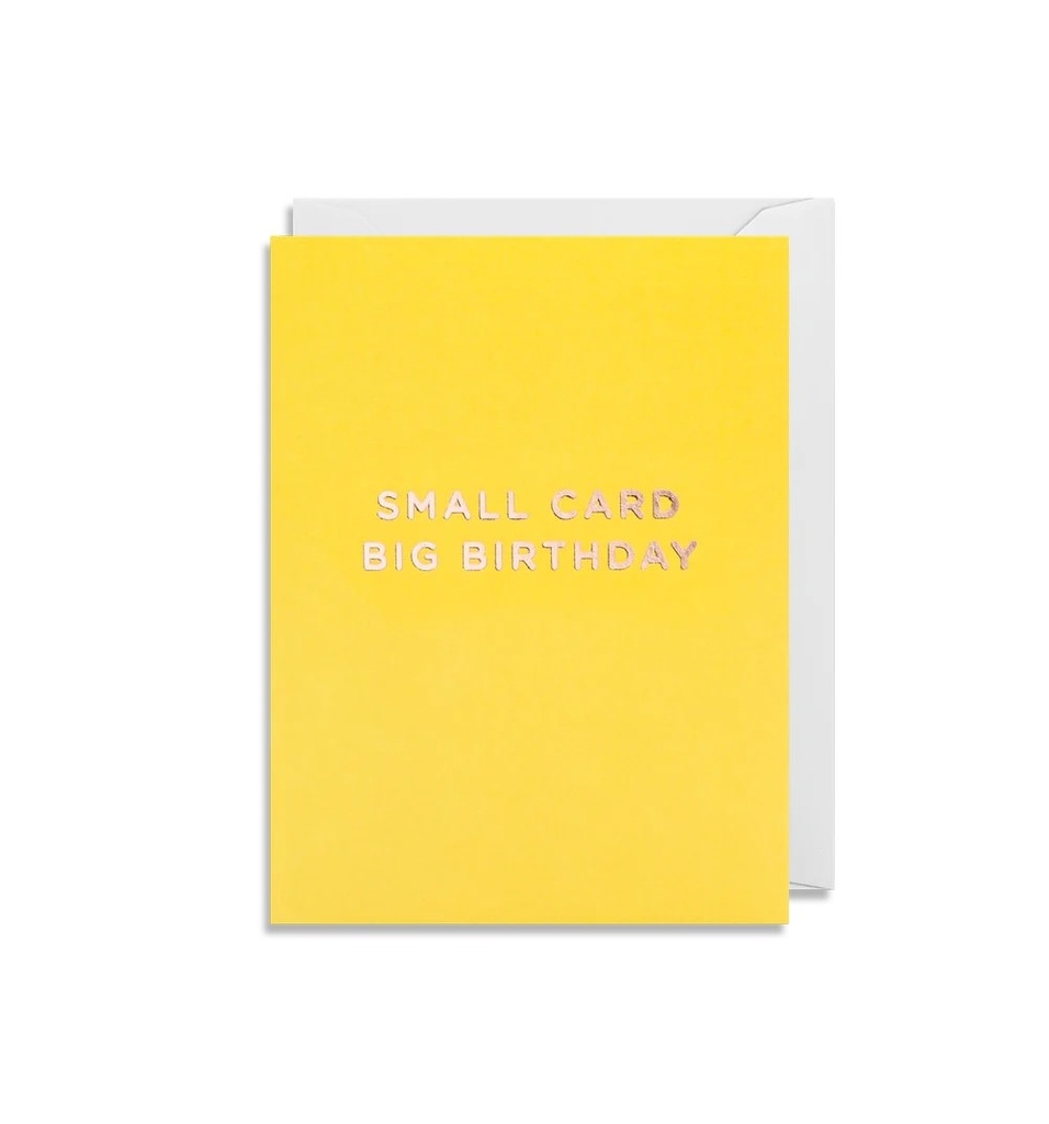 Small Card Big Birthday