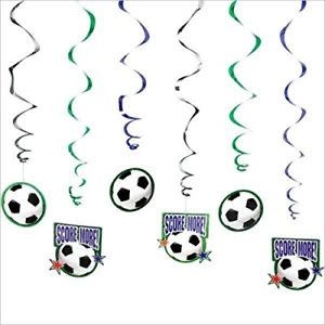 Soccer - Swirl Decor