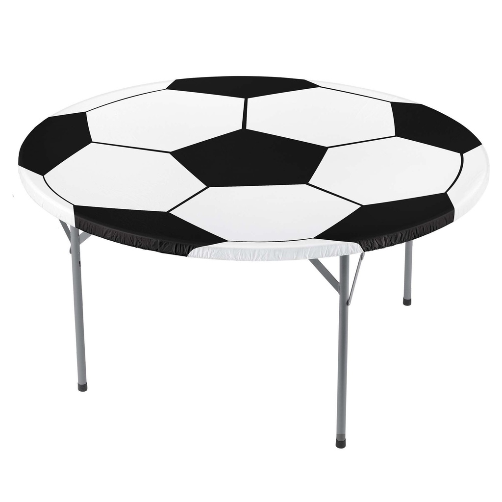Soccer Round Table Cover w/Elastic