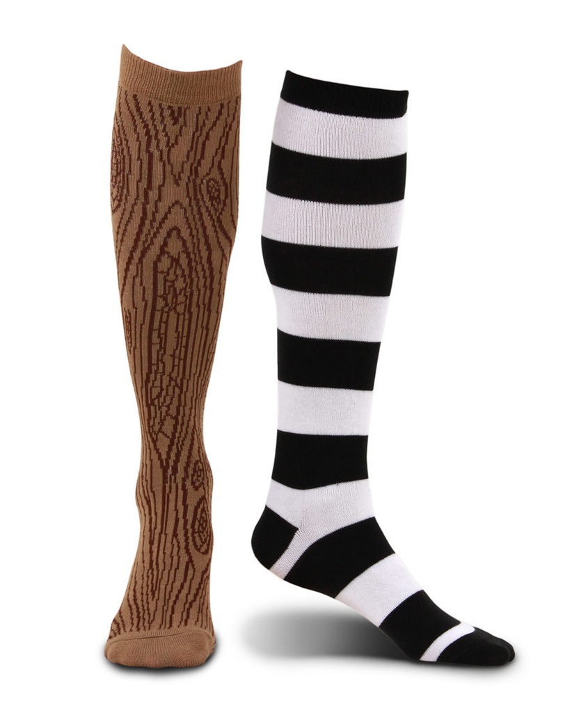 Socks Mismatched Pirate KneeHigh