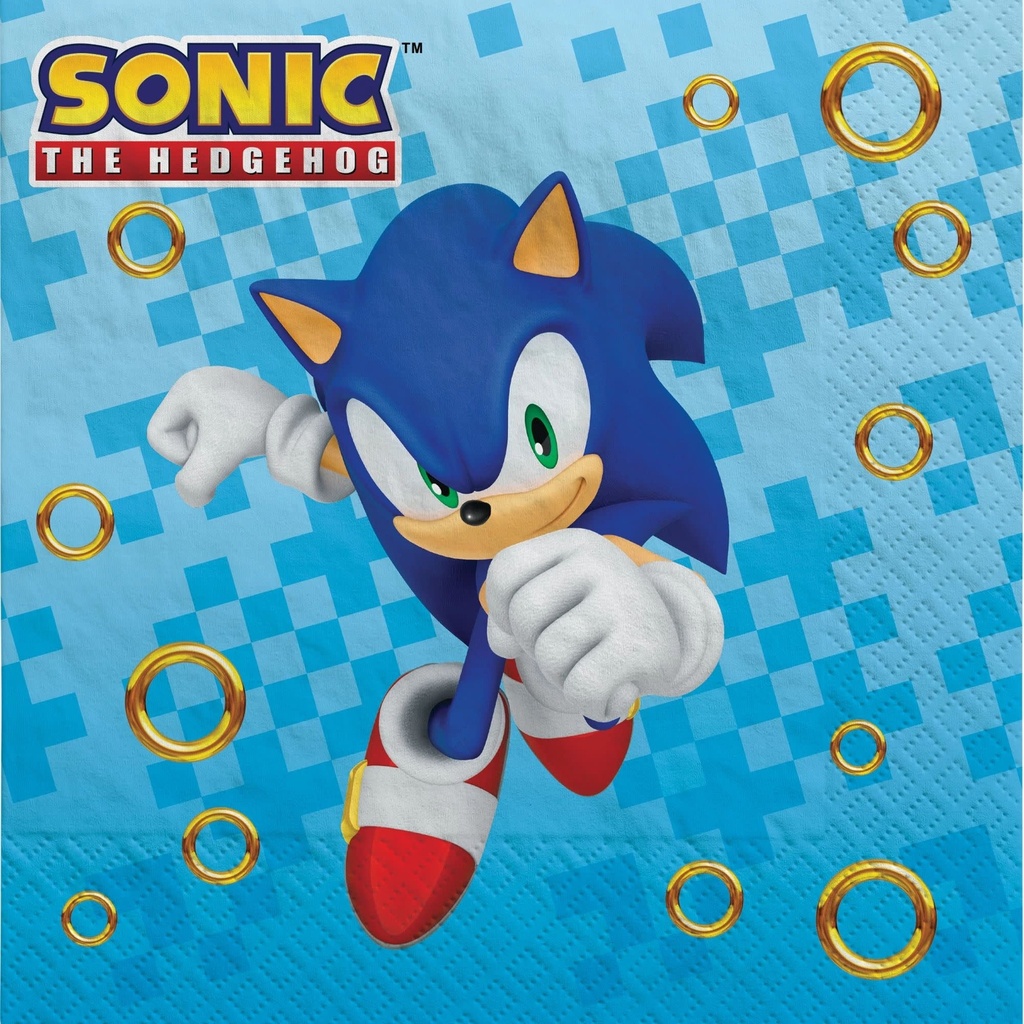 Sonic Luncheon Napkins 16/pk