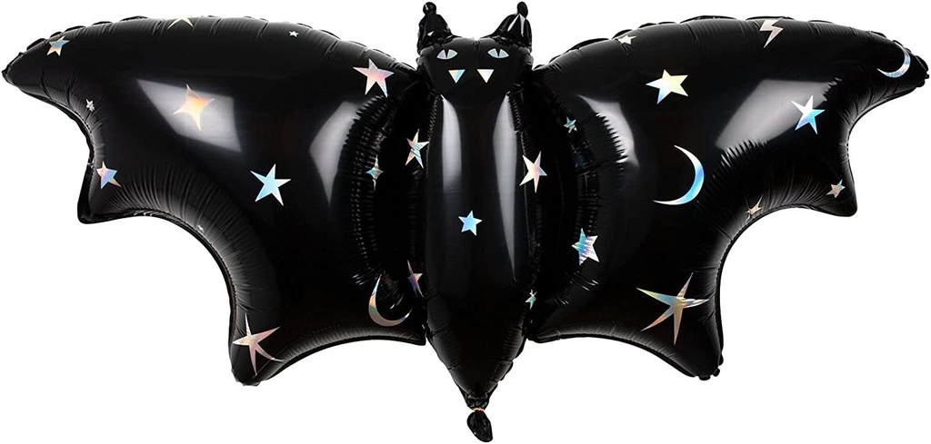 Sparkle Bat Foil Balloons 3/pk
