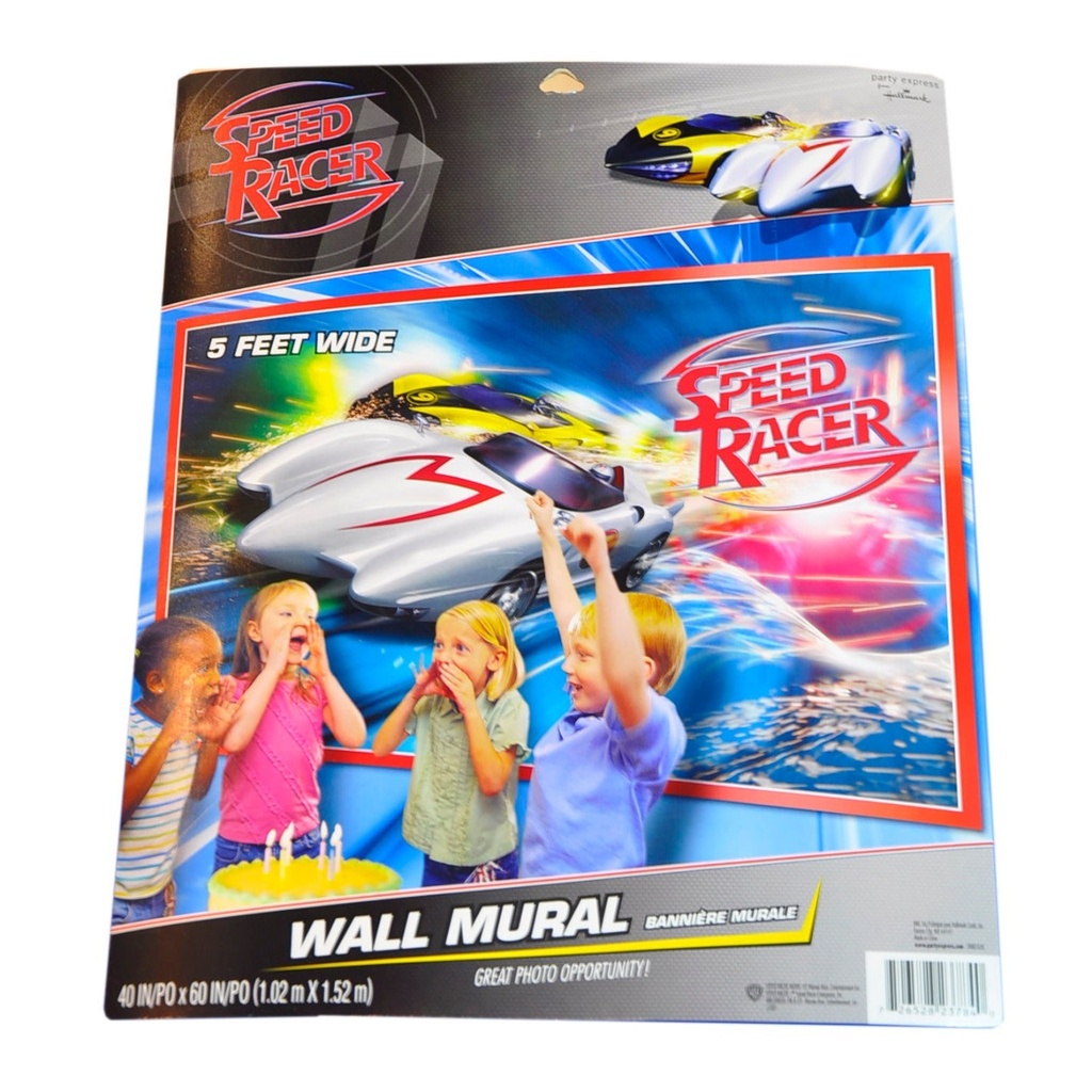 Speed Racer - Wall Mural 5 Feet Wide